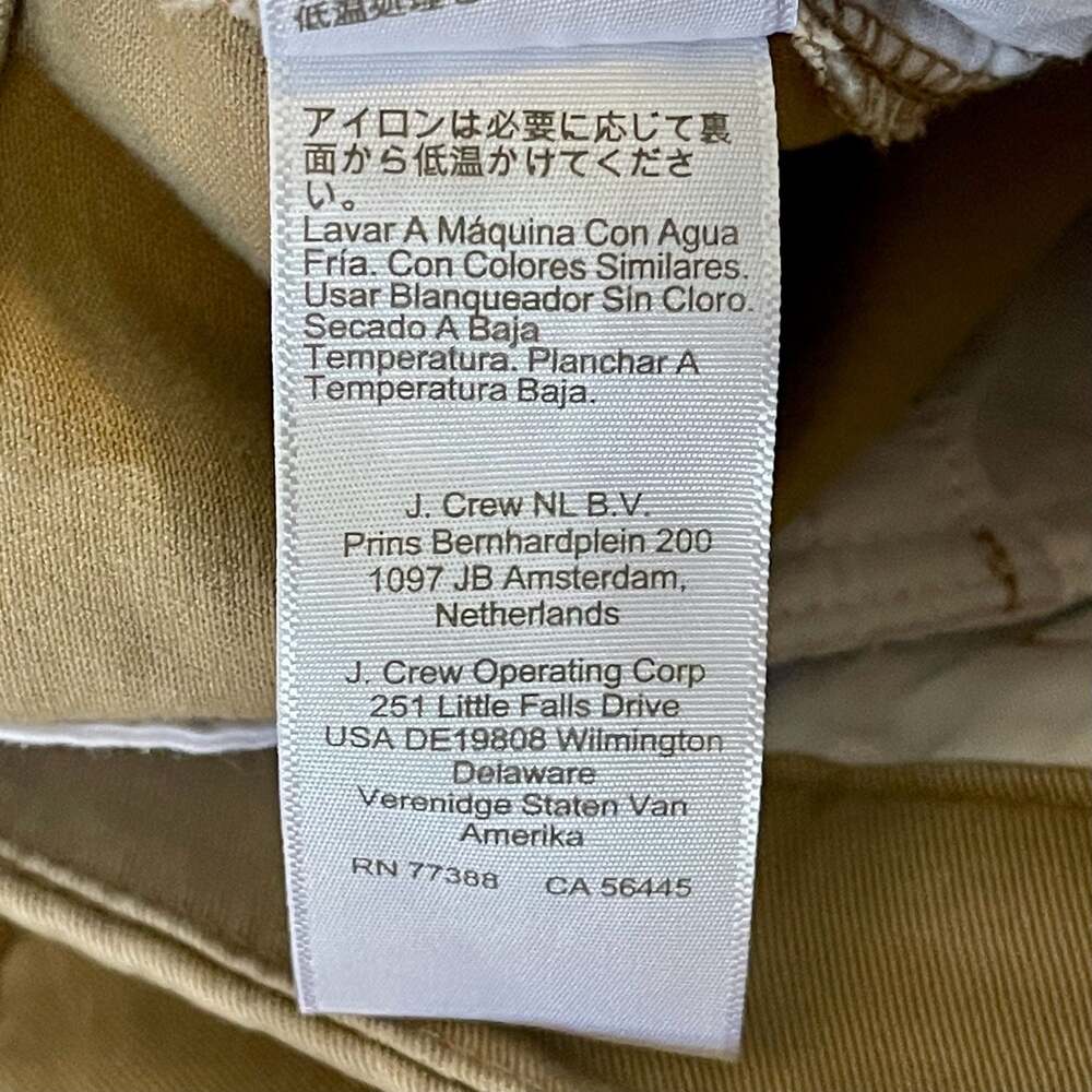 J.Crew High-Rise Girlfriend Chino Pants Size 16 - Picture 7 of 8
